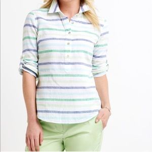 Vineyard Vines Gustavia Linen/Cotton Long Sleeve